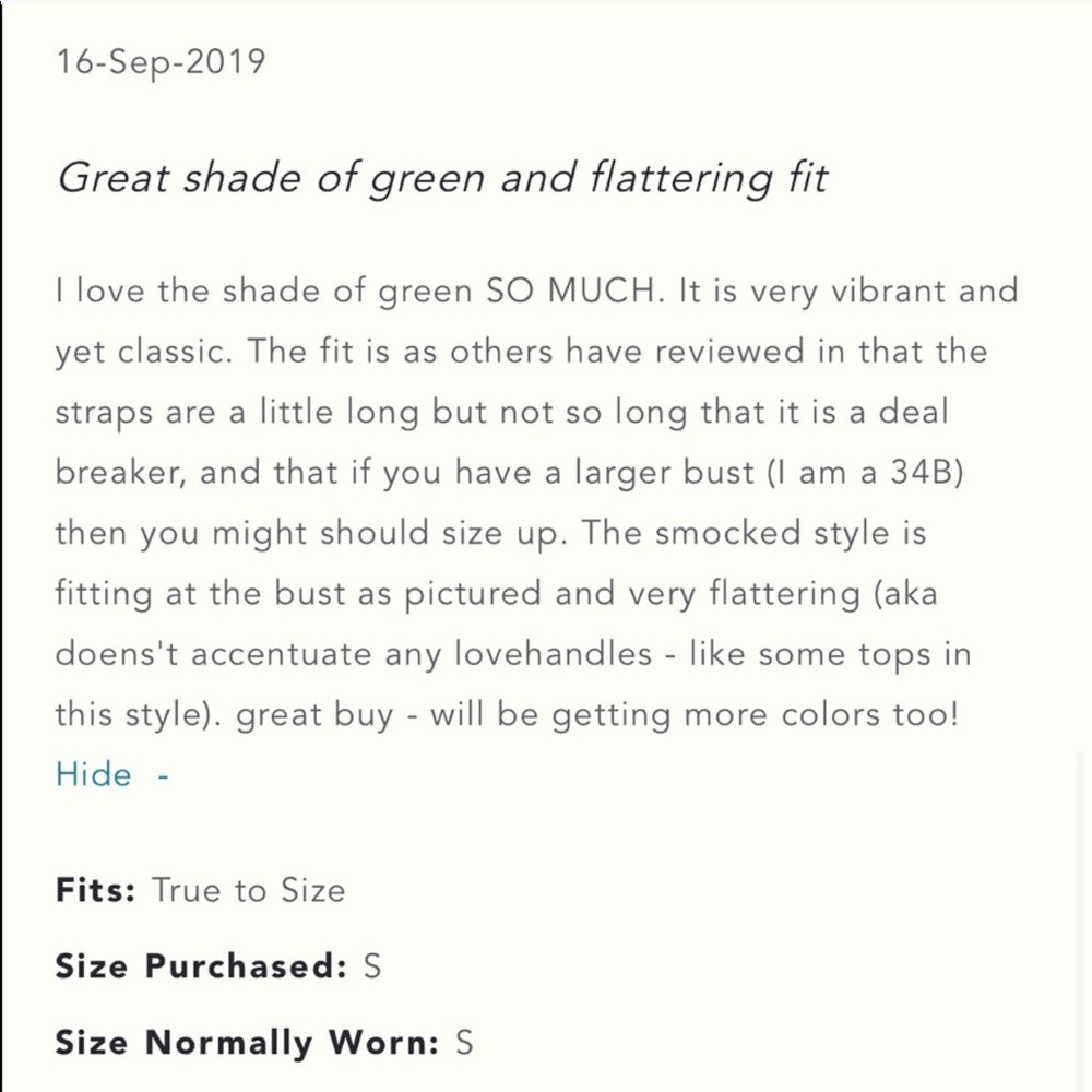 Anthropologie T.La Sivan Smocked Tank - NWT - Picture 7 of 7